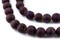 The Bead Chest Purple Round Druzy Agate Beads (8mm): Organic Gemstone Round Spherical Energy Stone Healing Power Crystal for Jewelry Bracelet Mala Necklace Making
